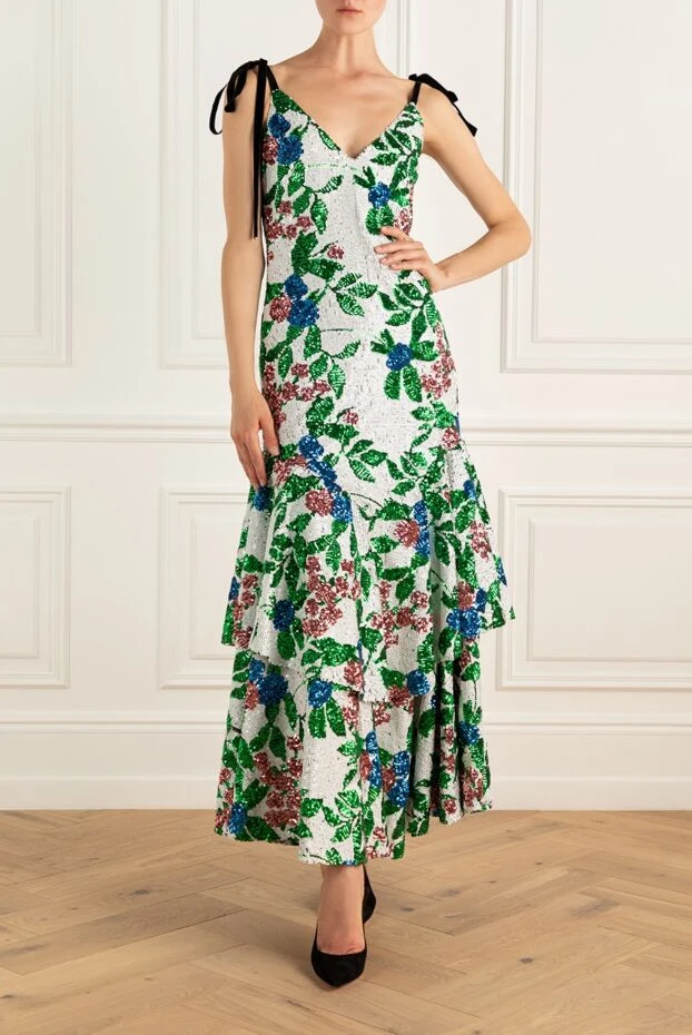 Giuseppe Di Morabito жіночі сукня з поліестеру зелена жіноча купити фото з цінами 147780 - фото 2