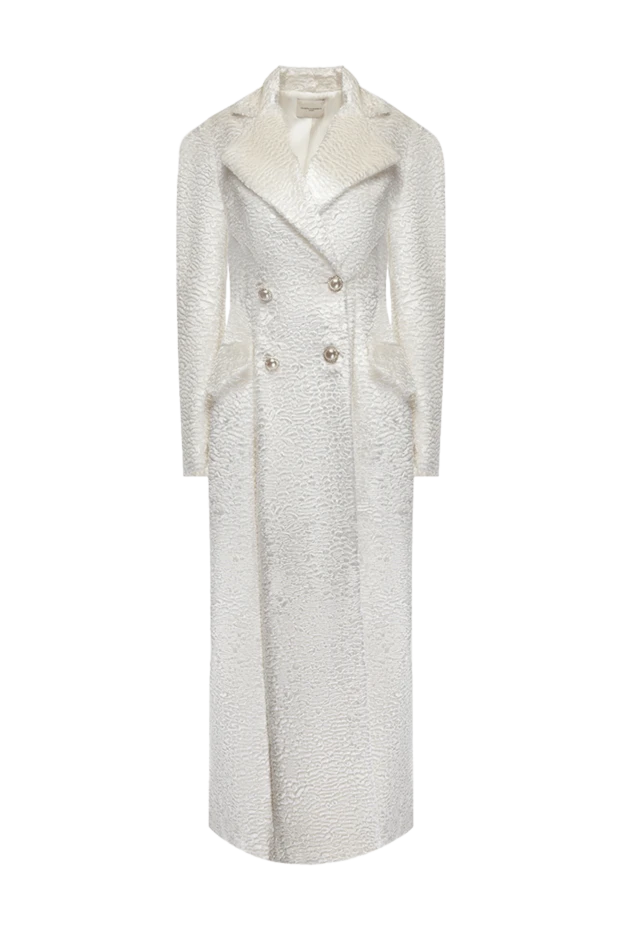 Giuseppe Di Morabito woman white acetate and nylon coat for women buy with prices and photos 147781 - photo 1