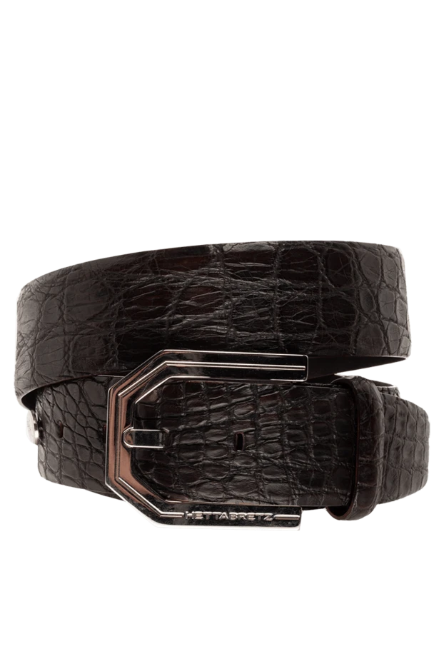 Hettabretz man brown crocodile leather belt for men buy with prices and photos 147799 - photo 1