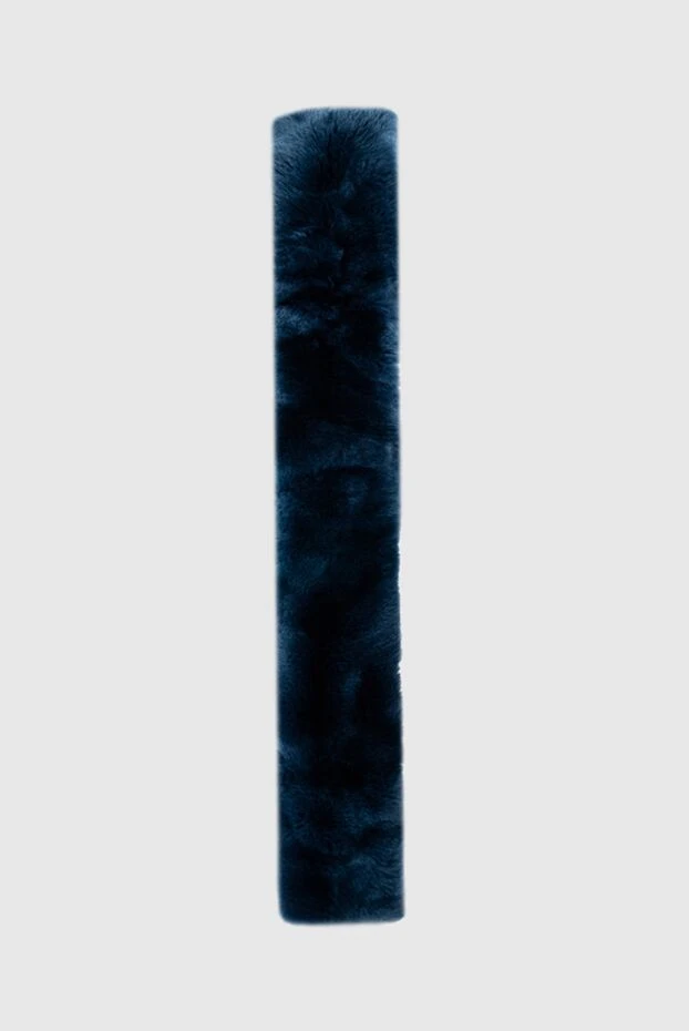 Intuition женские шарф из меха синий женский купить с ценами и фото 147984 - фото 1