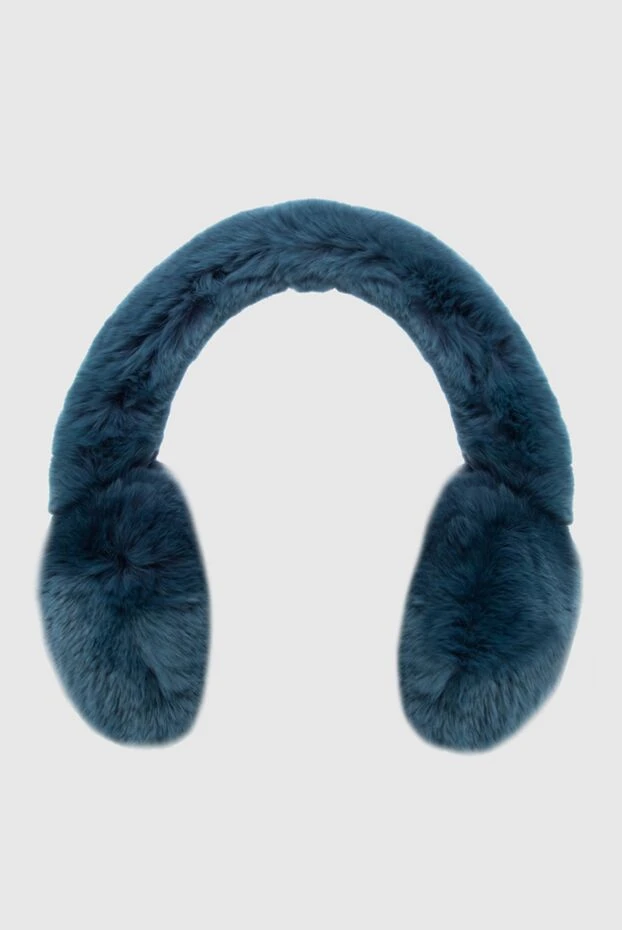 Intuition woman blue fur headphones for women 147990 - photo 1