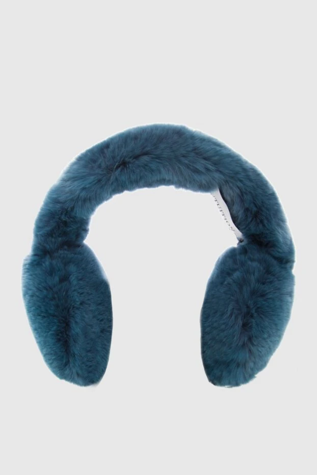 Intuition woman blue fur headphones for women 147992 - photo 1