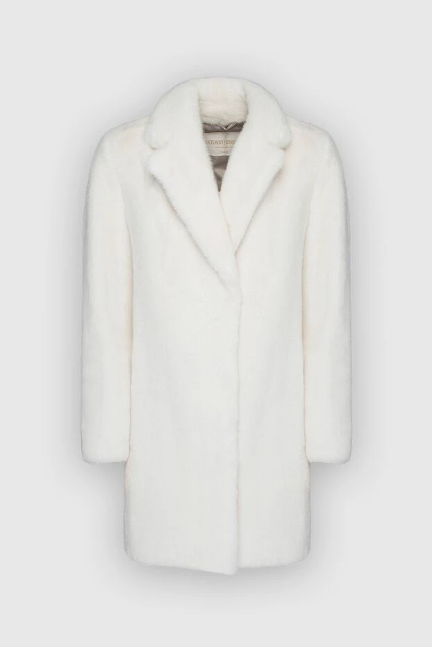 Antonio Arnesano woman white fur coat for women buy with prices and photos 148024 - photo 1