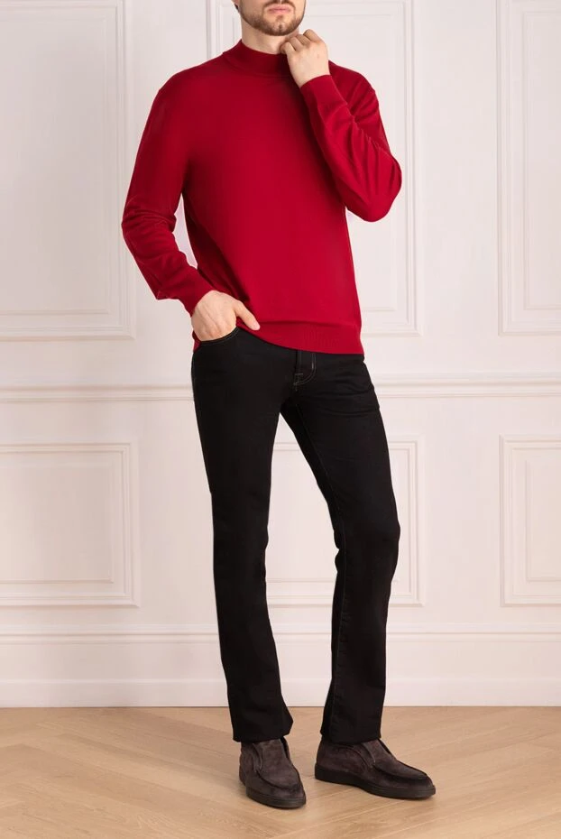 Jacob Cohen man black cotton jeans for men buy with prices and photos 148047 - photo 1