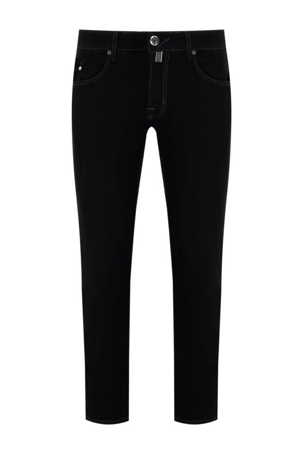 Jacob Cohen мужские джинсы из хлопка черные мужские купить с ценами и фото 148048 - фото 1