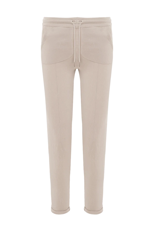 Panicale woman beige women's sports trousers made of viscose and elastane buy with prices and photos 148068 - photo 1