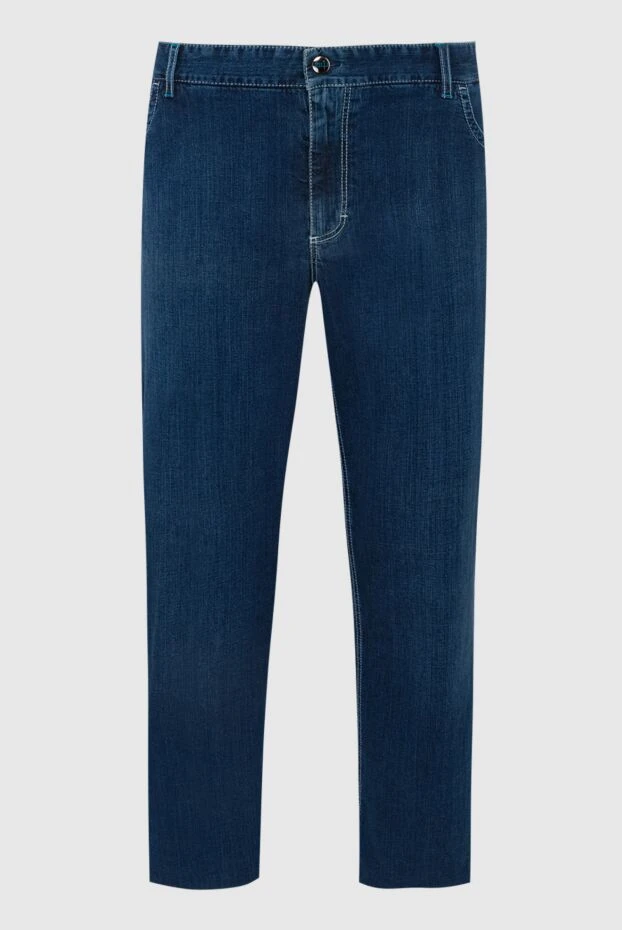 Zilli мужские джинсы из хлопка синие мужские купить с ценами и фото 148150 - фото 1