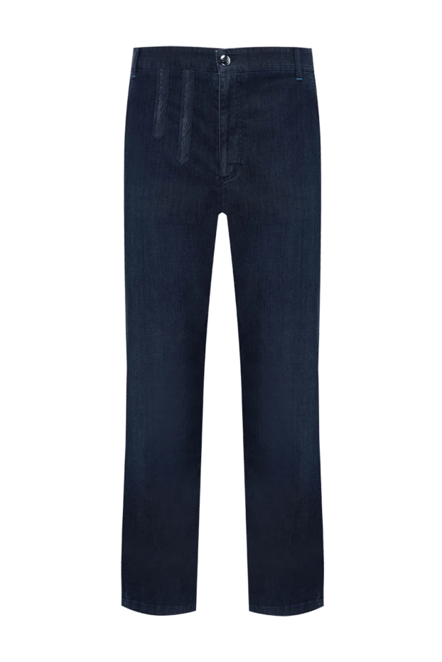 Zilli мужские джинсы из хлопка синие мужские купить с ценами и фото 148159 - фото 1