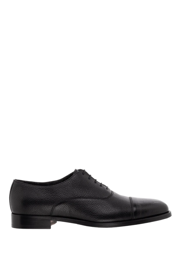 Doucal`s мужские туфли мужские из кожи черные купить с ценами и фото 148257 - фото 1