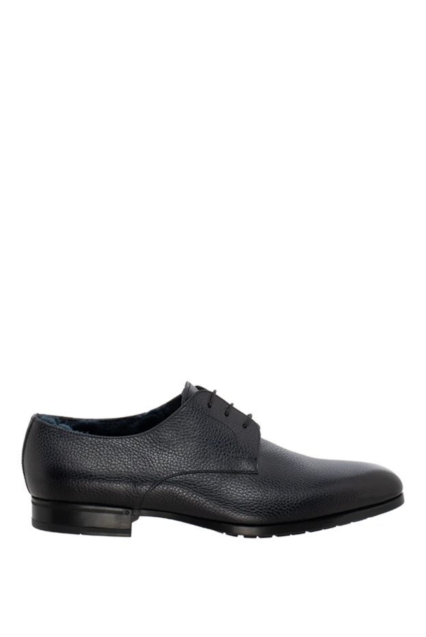Doucal`s мужские туфли мужские из кожи черные купить с ценами и фото 148283 - фото 1