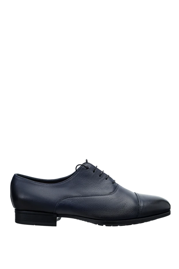 Doucal`s shoes for men made of leather blue 148287 - photo 1