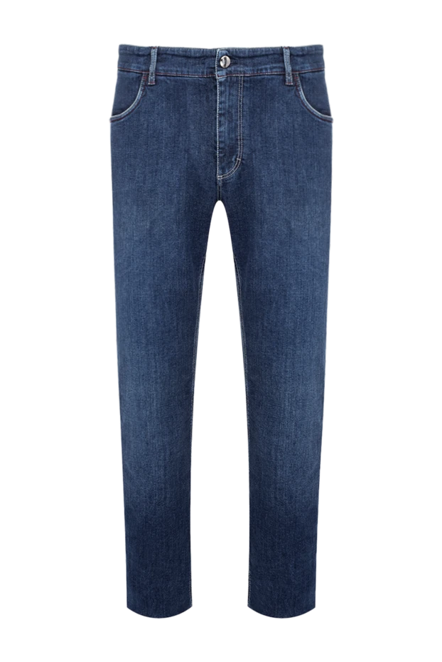 Zilli blue cotton jeans for men 148307 - photo 1