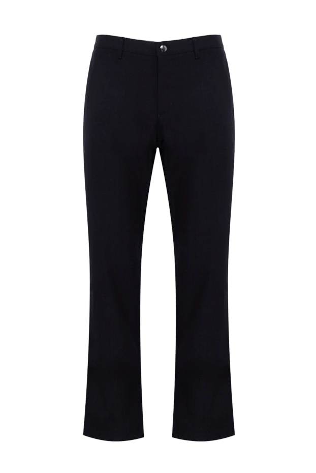 Zilli мужские брюки из шерсти и хлопка коричневые мужские купить с ценами и фото 148315 - фото 1