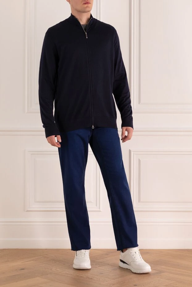 Zilli man blue cotton jeans for men 148319 - photo 2