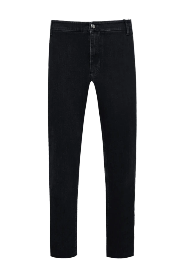 Zilli black cotton and polyamide jeans for men 148344 - photo 1