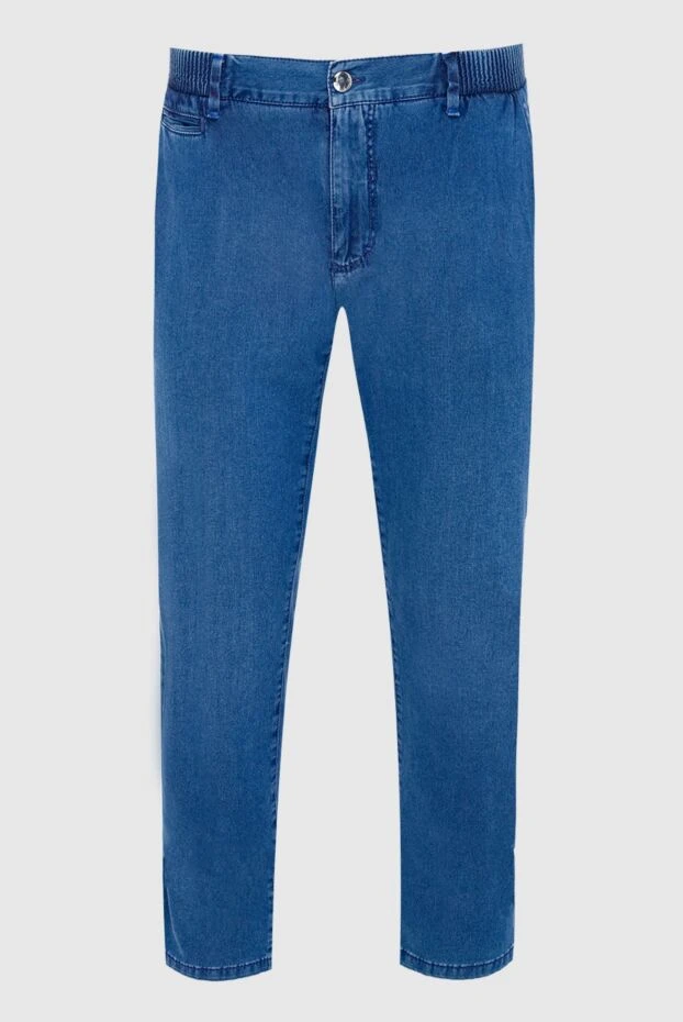 Zilli мужские джинсы из хлопка синие мужские купить с ценами и фото 148376 - фото 1