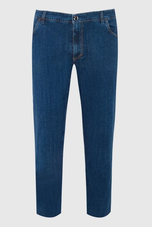 Zilli blue cotton jeans for men 148378 - photo 1