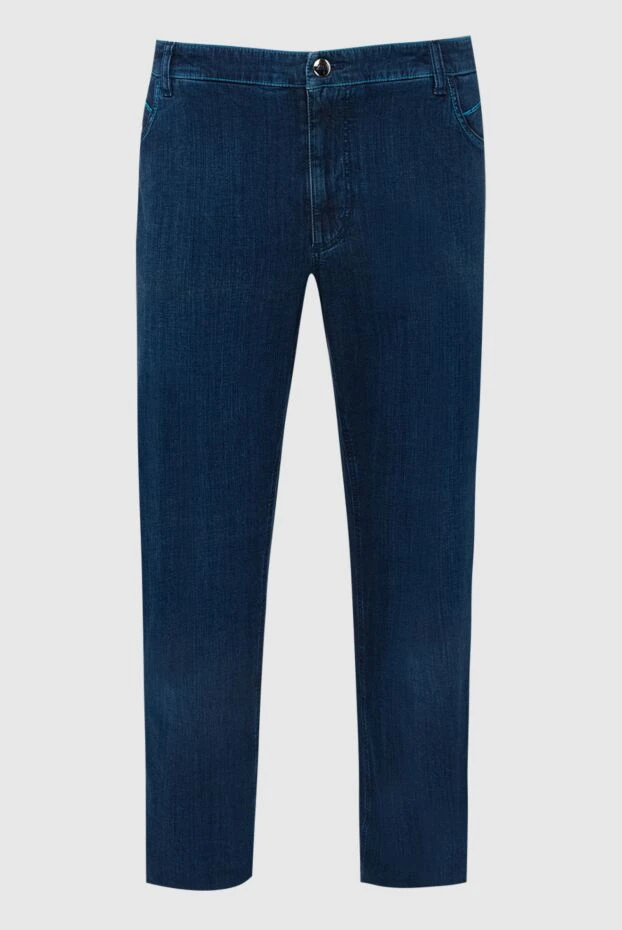 Zilli чоловічі джинси з бавовни сині чоловічі купити фото з цінами 148383 - фото 1