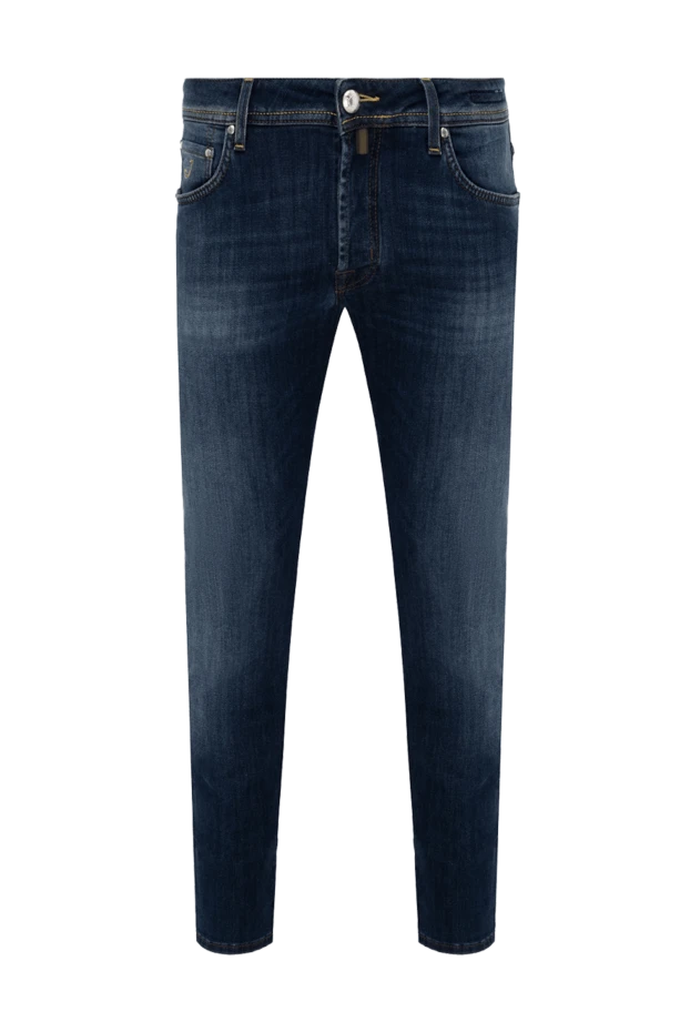Jacob Cohen чоловічі джинси з бавовни та поліестеру сині чоловічі купити фото з цінами 148469 - фото 1