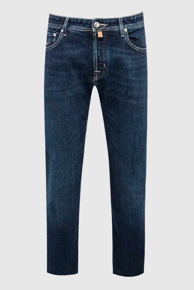 Jacob Cohen man blue cotton jeans for men buy with prices and photos 148472 - photo 1