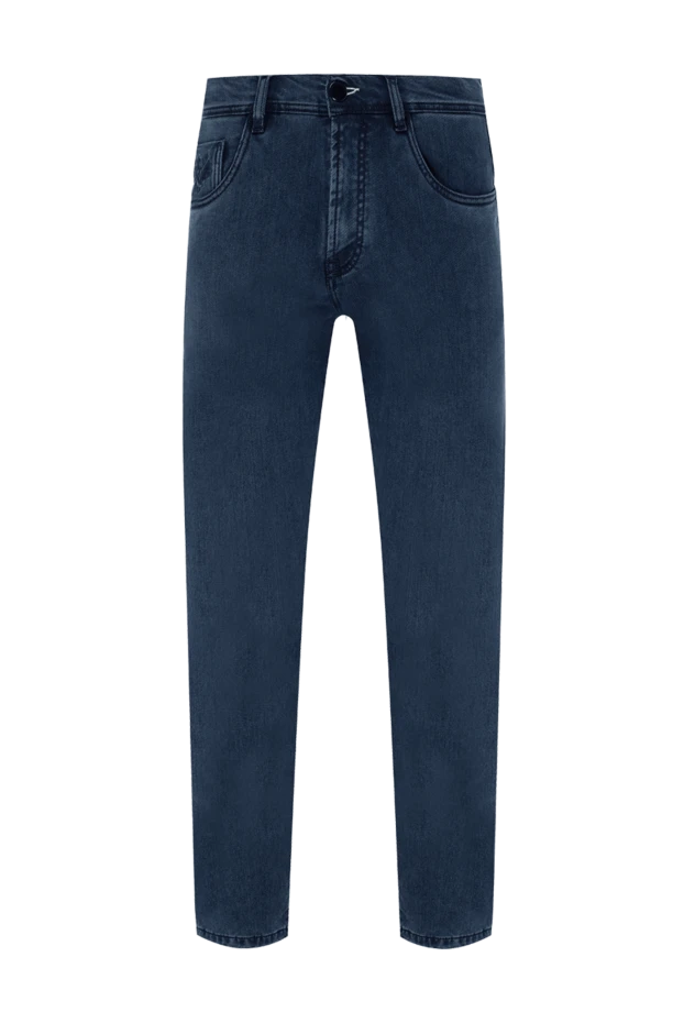 Scissor Scriptor мужские джинсы из лиоцелла и полиэстера синие мужские купить с ценами и фото 148537 - фото 1