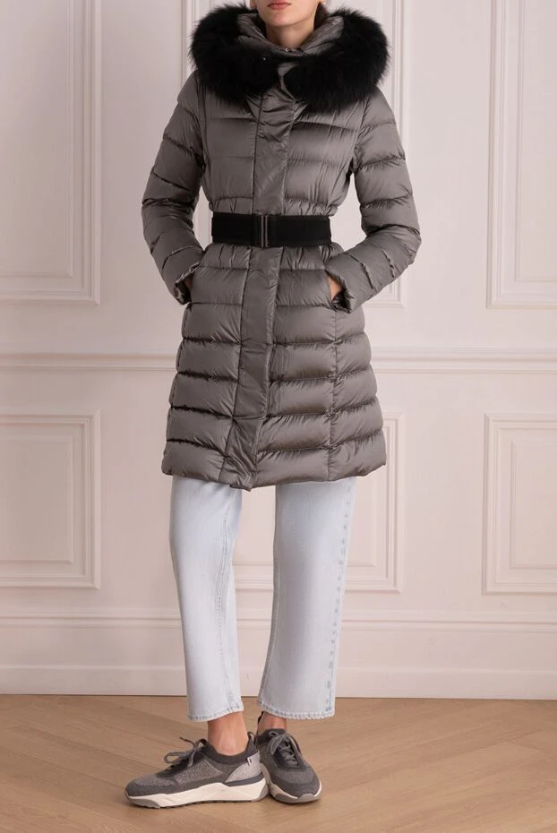 Montecore woman gray polyamide down jacket for women buy with prices and photos 148597 - photo 2