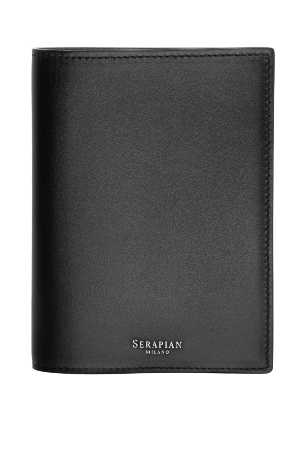 Serapian man black leather passport cover for men buy with prices and photos 148672 - photo 1