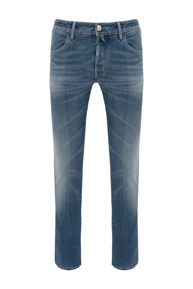 Jacob Cohen man blue cotton and modal jeans for men 148752 - photo 1