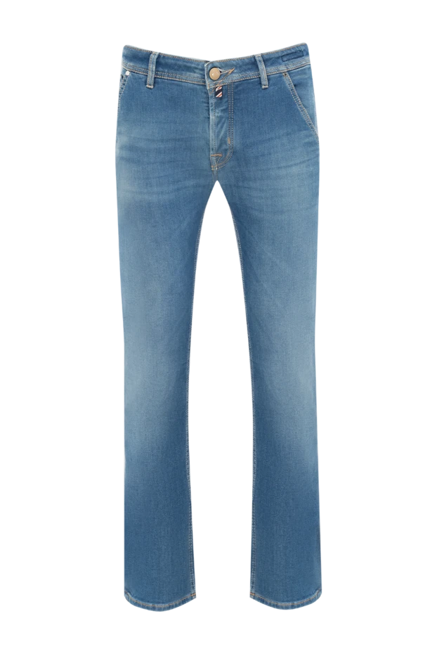 Jacob Cohen man blue cotton jeans for men buy with prices and photos 148799 - photo 1