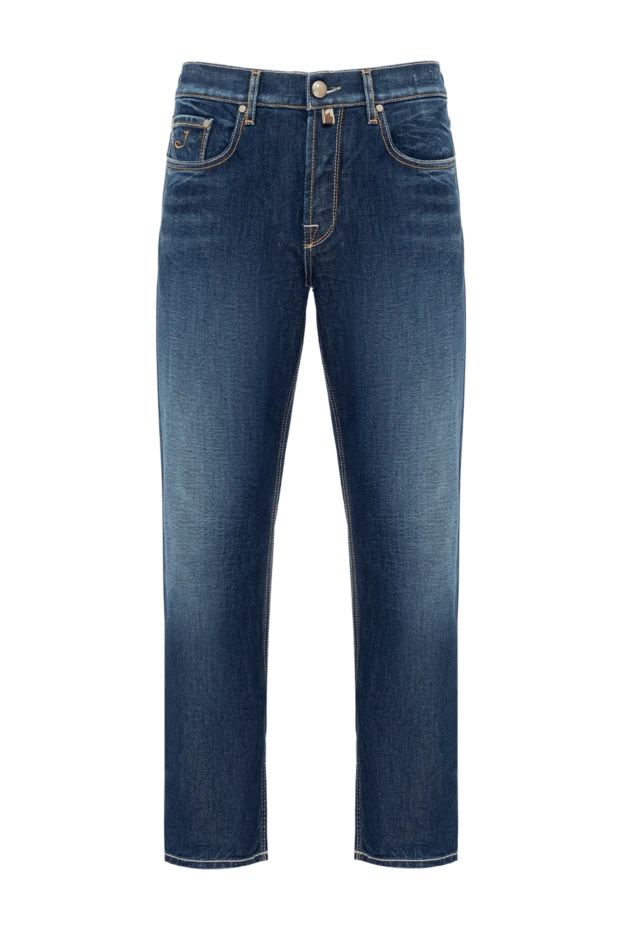 Jacob Cohen мужские джинсы из хлопка синие мужские купить с ценами и фото 148816 - фото 1