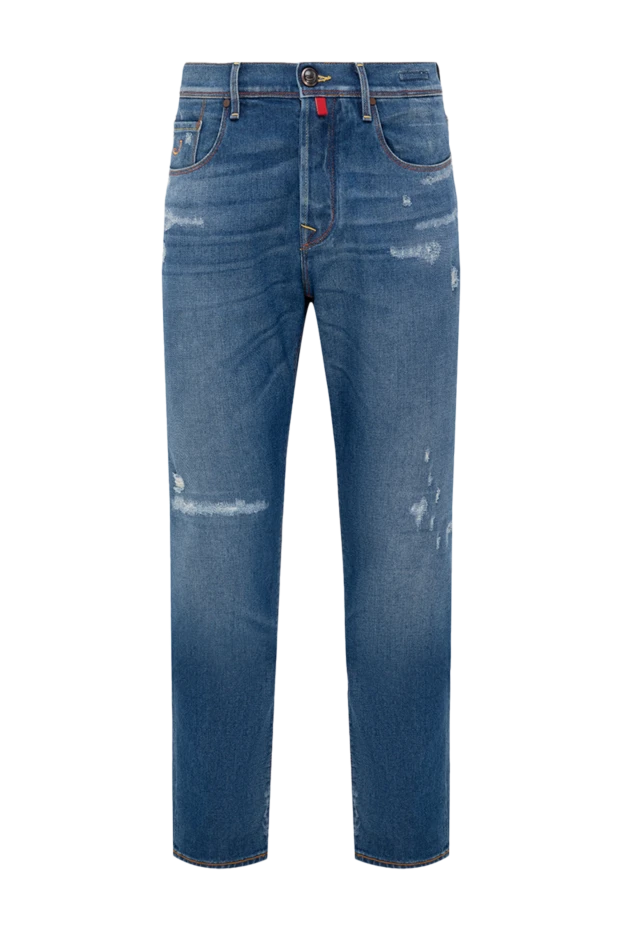 Jacob Cohen мужские джинсы из хлопка синие мужские купить с ценами и фото 148823 - фото 1