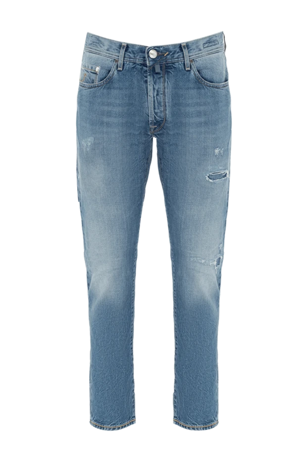 Jacob Cohen мужские джинсы из хлопка синие мужские купить с ценами и фото 148824 - фото 1