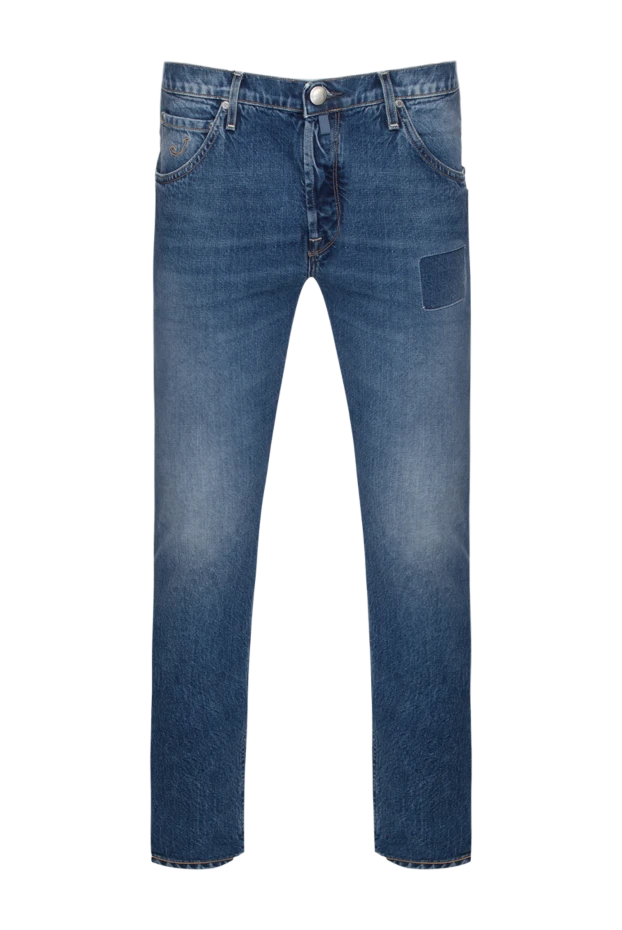 Jacob Cohen man blue cotton jeans for men 148826 - photo 1