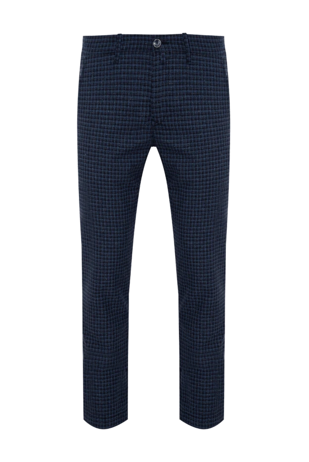 Jacob Cohen мужские джинсы из шерсти и шелка синие мужские купить с ценами и фото 148845 - фото 1