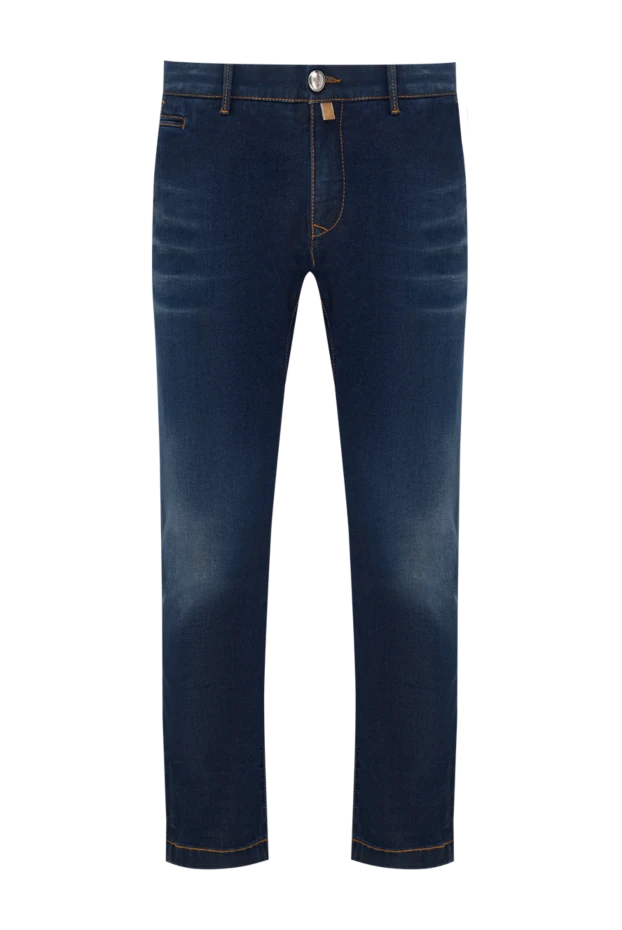 Jacob Cohen мужские джинсы из хлопка синие мужские купить с ценами и фото 148862 - фото 1