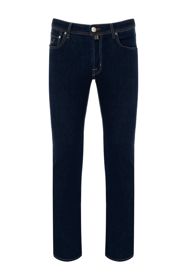Jacob Cohen man blue cotton jeans for men buy with prices and photos 148865 - photo 1
