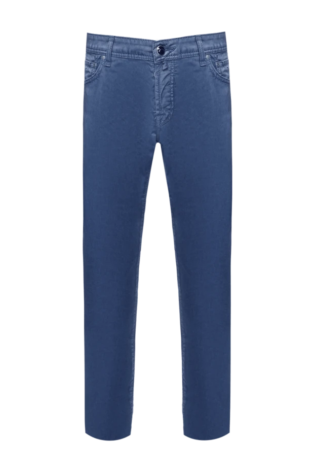 Jacob Cohen man blue cotton jeans for men 148872 - photo 1