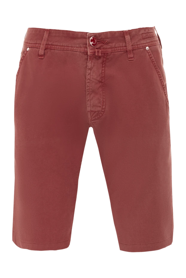 Jacob Cohen red cotton and elastane shorts for men 196918 - photo 1