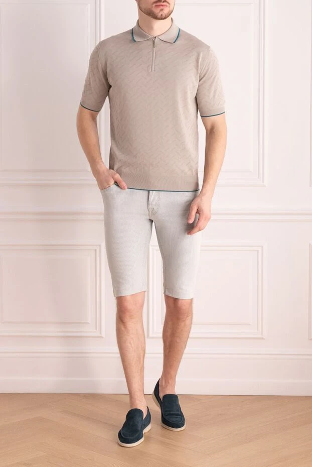 Jacob Cohen мужские шорты серые мужские купить с ценами и фото 148907 - фото 2