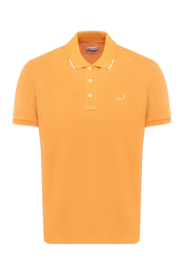 Jacob Cohen orange cotton and elastane polo for men 197041 - photo 1