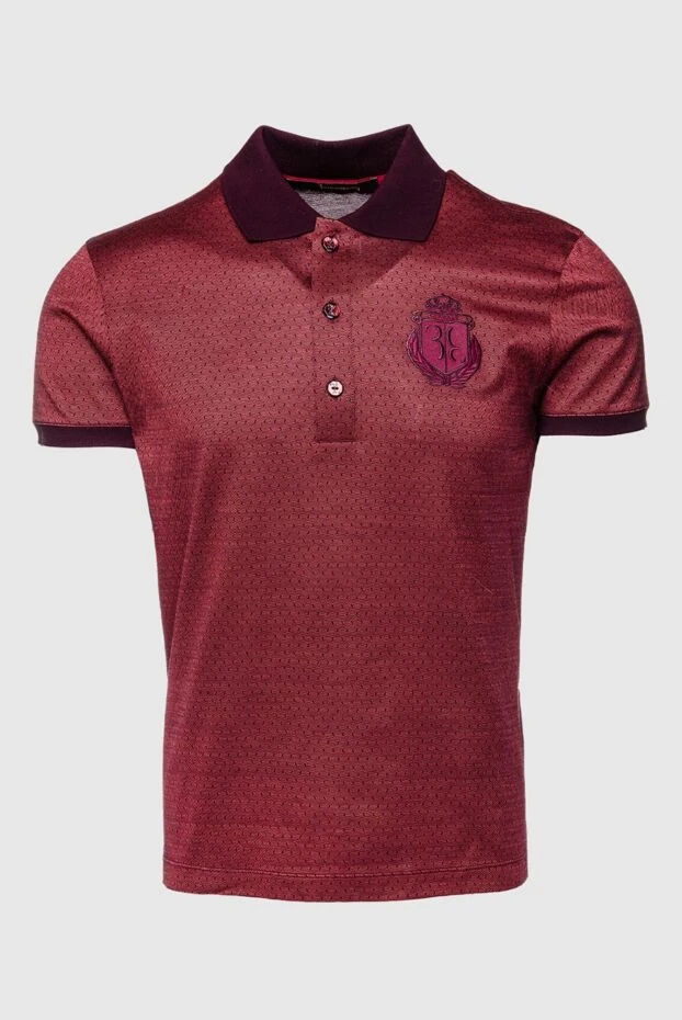 Billionaire man cotton polo burgundy for men buy with prices and photos 148955 - photo 1