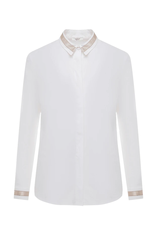Peserico woman white cotton and polyamide blouse for women buy with prices and photos 148965 - photo 1