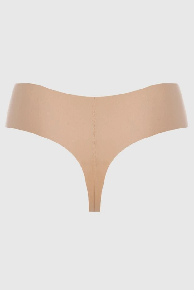 Organic Basics woman beige nylon and elastane thong for women 149000 - photo 2