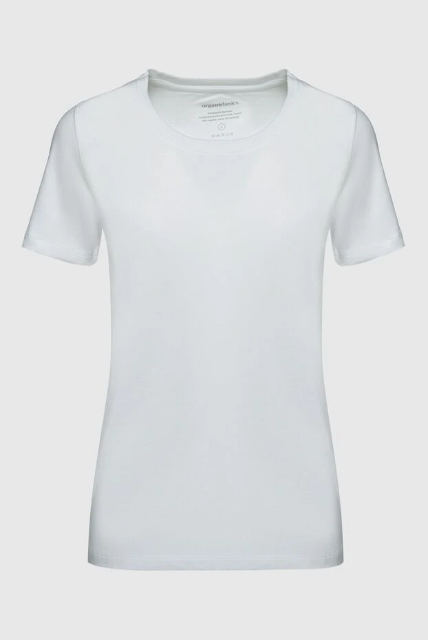 Organic Basics женские футболка из хлопка белая женская купить с ценами и фото 149010 - фото 1