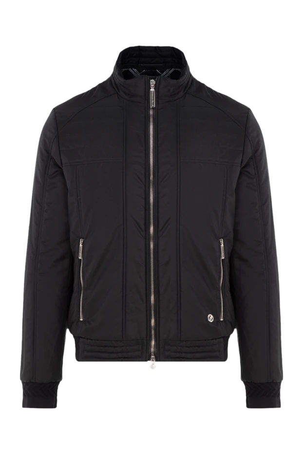 Куртка из шелка черная мужская - фото 1