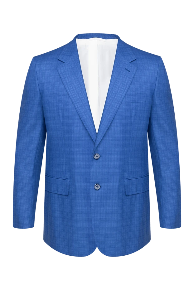 Stefano Ricci піджак із вовни блакитний чоловічий 149097 - фото 1