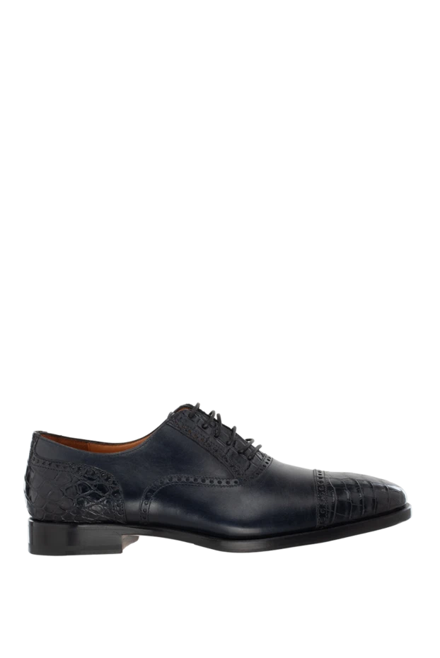 Pellettieri di Parma мужские туфли мужские из кожи черные купить с ценами и фото 149246 - фото 1
