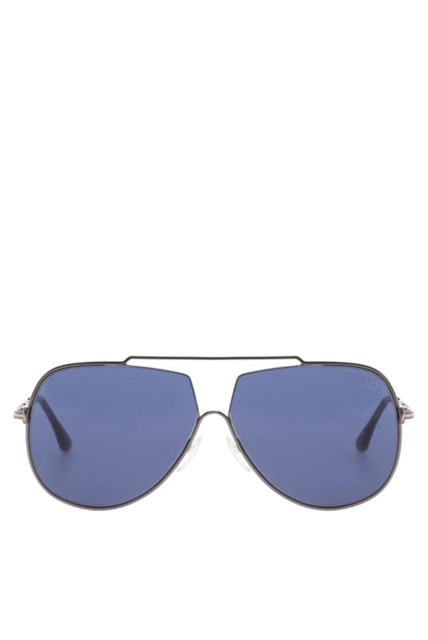 Tom Ford мужские очки солнцезащитные из металла и пластика синие мужские купить с ценами и фото 149316 - фото 1