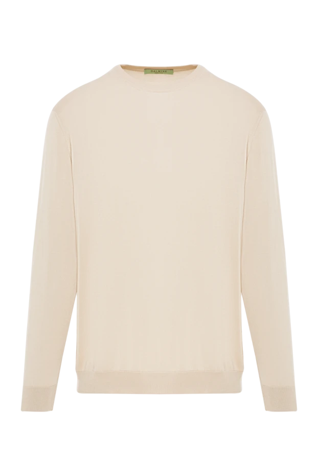 Dalmine beige silk jumper for men 149374 - photo 1