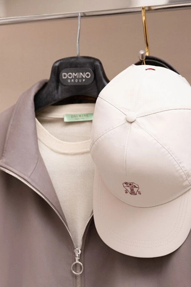 Dalmine beige silk jumper for men 149374 - photo 2